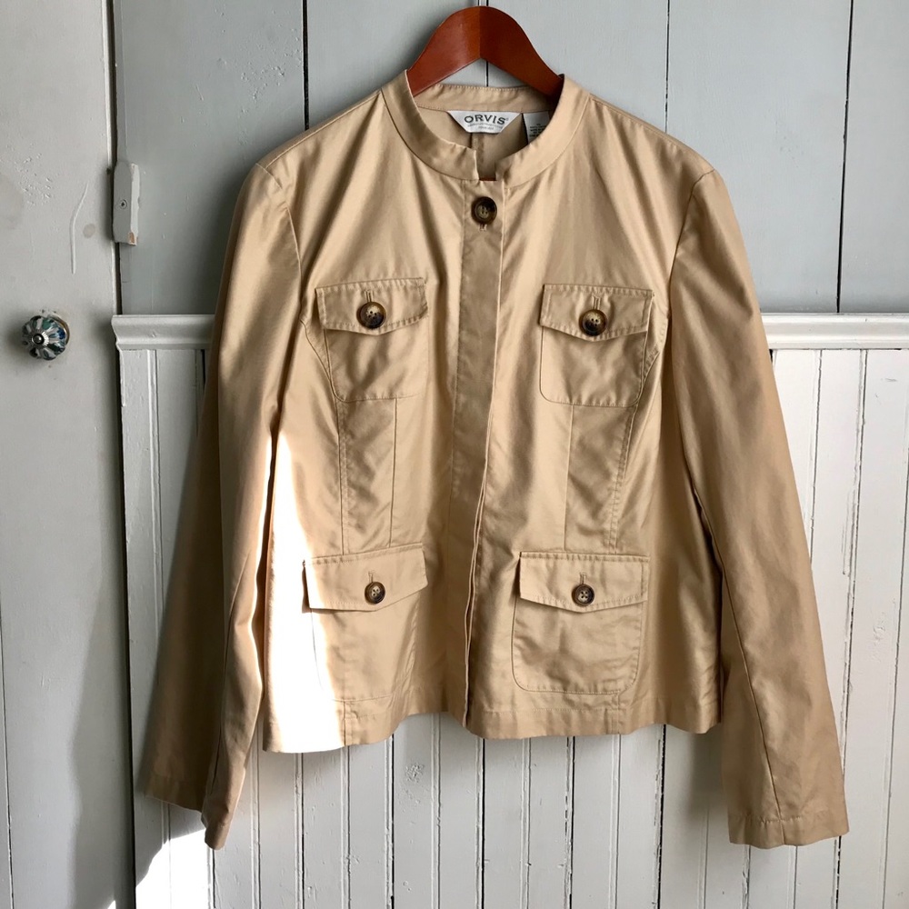 Orvis Four Pocket Button up Safari Field Jacket 16
